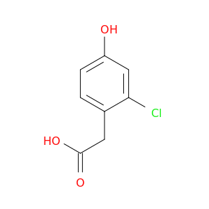 2-(2-chloro-4-hydroxyphenyl)acetic acid