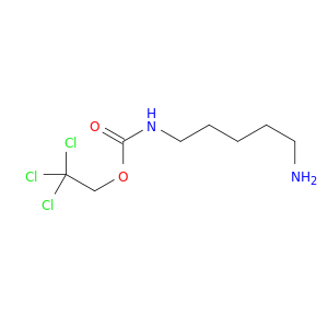 Carbamic acid, (5-aminopentyl)-, 2,2,2-trichloroethyl ester