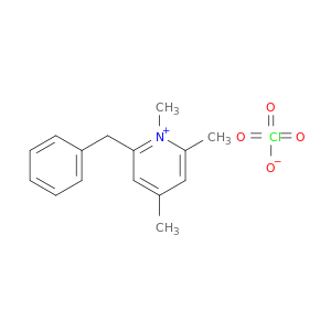 Pyridinium, 1,2,4-trimethyl-6-(phenylmethyl)-, perchlorate