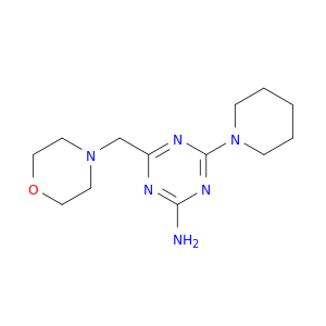 4-(吗啉-4-基甲基)-6-(1-哌啶基)-1,3,5-三嗪-2-胺