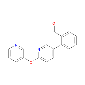 Benzaldehyde, 2-[6-(3-pyridinyloxy)-3-pyridinyl]-