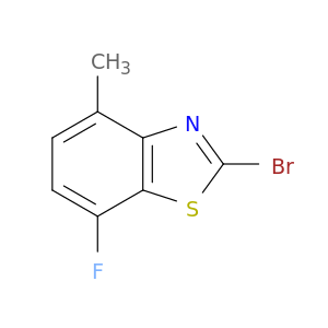 2-Bromo-7-fluoro-4-methylbenzo[d]thiazole