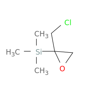 Silane, [2-(chloromethyl)oxiranyl]trimethyl-