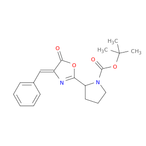 [S-(Z)]-2-[4,5-二氢-5-氧代-4-(苯基亚甲基)-2-恶唑基]-1-吡咯烷羧酸叔丁酯