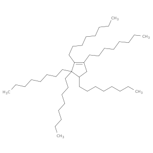 Cyclopentene, pentaoctyl-