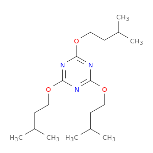 1,3,5-Triazine,2,4,6-tris(3-methylbutoxy)-