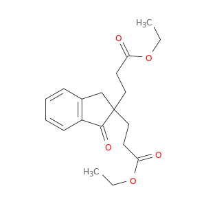 2H-Indene-2,2-dipropanoic acid, 1,3-dihydro-1-oxo-, diethyl ester