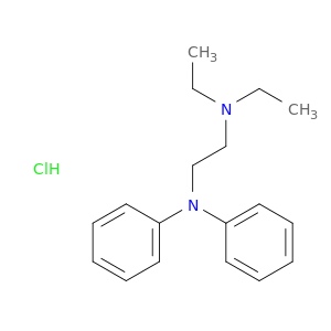 1,2-Ethanediamine,N1,N1-diethyl-N2,N2-diphenyl-, hydrochloride (1:1)