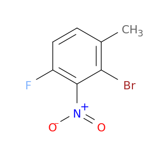 2-Bromo-4-fluoro-1-methyl-3-nitrobenzene