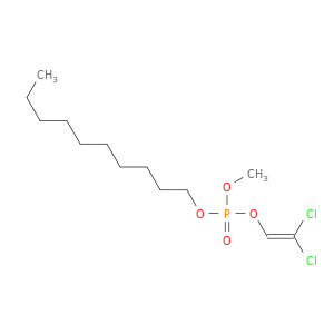 Phosphoric acid, decyl2,2-dichloroethenyl methyl ester