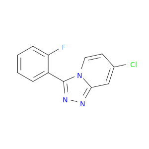7-Chloro-3-(2-fluorophenyl)-[1,2,4]triazolo[4,3-a]pyridine