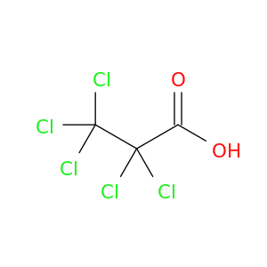 Propanoic acid,2,2,3,3,3-pentachloro-