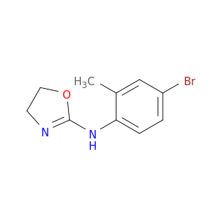 2-Oxazolamine, N-(4-bromo-2-methylphenyl)-4,5-dihydro-
