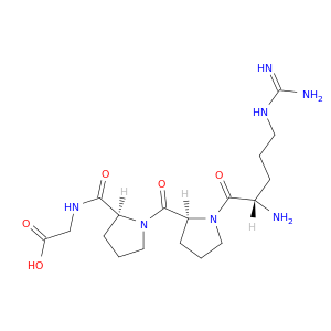 Glycine, N-[1-(1-L-arginyl-L-prolyl)-L-prolyl]-