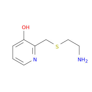 3-Pyridinol, 2-[[(2-aminoethyl)thio]methyl]-