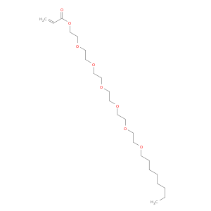 2-Propenoic acid, 3,6,9,12,15,18-hexaoxahexacos-1-yl ester