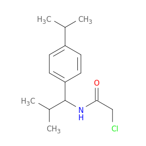 2-Chloro-n-{2-methyl-1-[4-(propan-2-yl)phenyl]propyl}acetamide