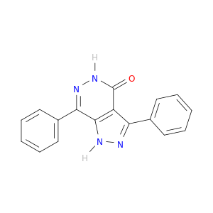 4H-Pyrazolo[3,4-d]pyridazin-4-one, 1,5-dihydro-3,7-diphenyl-