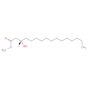 Hexadecanoic acid, 3-hydroxy-, methyl ester, (S)-