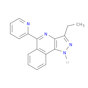 1H-Pyrazolo[4,3-c]isoquinoline, 3-ethyl-5-(2-pyridinyl)-