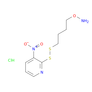 Hydroxylamine,O-[4-[(3-nitro-2-pyridinyl)dithio]butyl]-, hydrochloride (1:1)