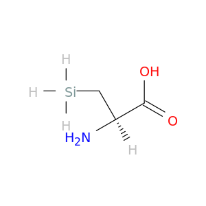 Alanine, 3-silyl-