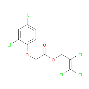 Acetic acid, (2,4-dichlorophenoxy)-, 2,3,3-trichloro-2-propenyl ester