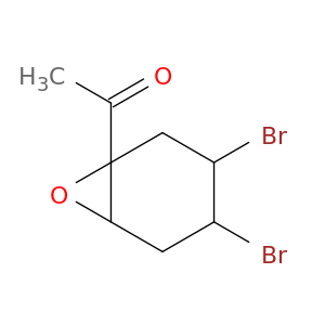 Ethanone, 1-(3,4-dibromo-7-oxabicyclo[4.1.0]hept-1-yl)-