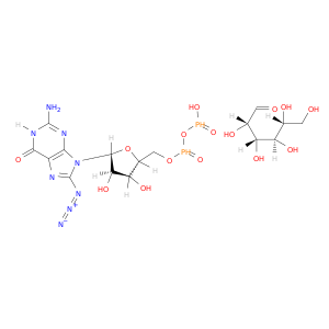 Guanosine5'-(trihydrogen diphosphate), 8-azido-, P'-a-D-mannopyranosyl ester (9CI)