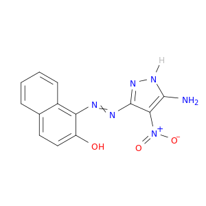 2-Naphthalenol, 1-[(5-amino-4-nitro-1H-pyrazol-3-yl)azo]-