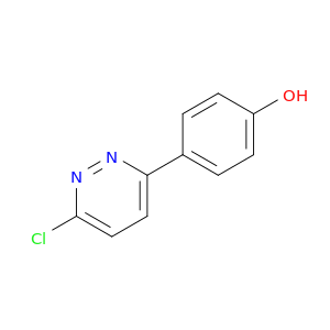 3-CHLORO-6-(4-HYDROXYPHENYL)PYRIDAZINE