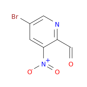 5-溴-3-硝基吡啶-2-甲醛
