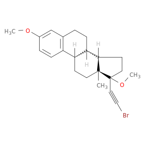 19-Norpregna-1,3,5(10)-trien-20-yne,21-bromo-3,17-dimethoxy-, (17a)- (9CI)