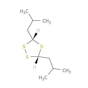 1,2,4-三硫醇,3,5-双(2-甲基丙基)-,CIS-