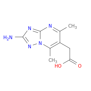 2-{2-amino-5,7-dimethyl-[1,2,4]triazolo[1,5-a]pyrimidin-6-yl}acetic Acid
