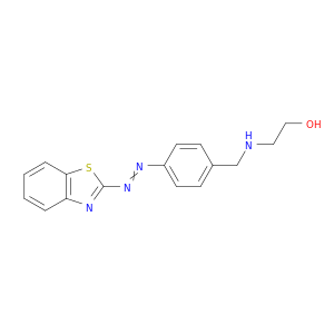 Ethanol, 2-[[4-(2-benzothiazolylazo)phenyl]methylamino]-