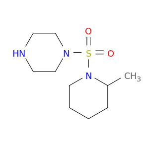 1-[(2-Methylpiperidin-1-yl)sulfonyl]piperazine