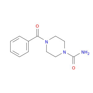 4-苯甲酰哌嗪-1-羧胺