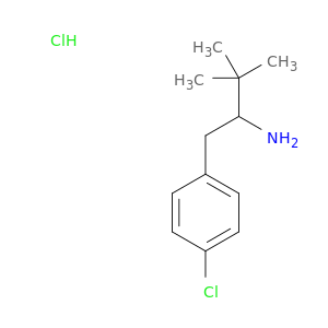 1-(4-chlorophenyl)-3,3-dimethylbutan-2-amine hydrochloride
