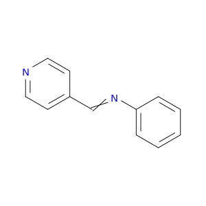 Benzenamine, N-(4-pyridinylmethylene)-