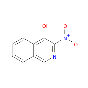 4-Isoquinolinol, 3-nitro-
