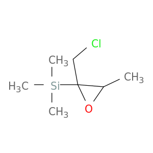 Silane, [2-(chloromethyl)-3-methyloxiranyl]trimethyl-