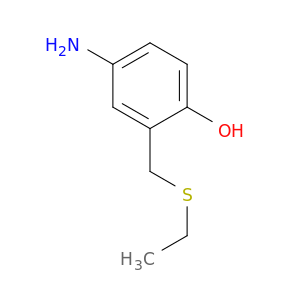 Phenol, 4-amino-2-[(ethylthio)methyl]-