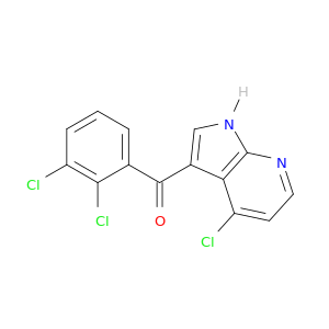 Methanone, (4-chloro-1H-pyrrolo[2,3-b]pyridin-3-yl)(2,3-dichlorophenyl)-