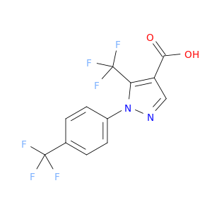5-(三氟甲基)-1-[4-(三氟甲基)苯基]-1H-吡唑-4-羧酸