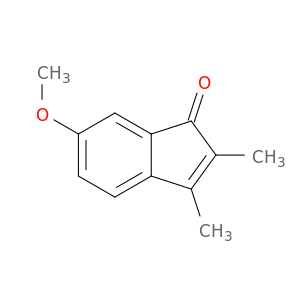 1H-Inden-1-one, 6-methoxy-2,3-dimethyl-