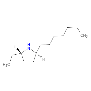 Pyrrolidine, 2-ethyl-5-heptyl-, trans- (9CI)