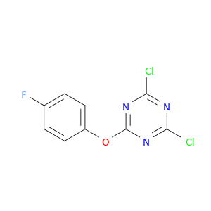 2,4-二氯-6-(4-氟苯氧基)-1,3,5-三嗪
