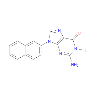 2-amino-9-(naphthalen-2-yl)-3,9-dihydro-6h-purin-6-one