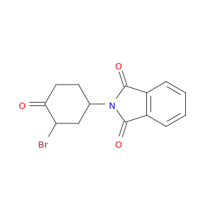 1H-Isoindole-1,3(2H)-dione, 2-(3-bromo-4-oxocyclohexyl)-